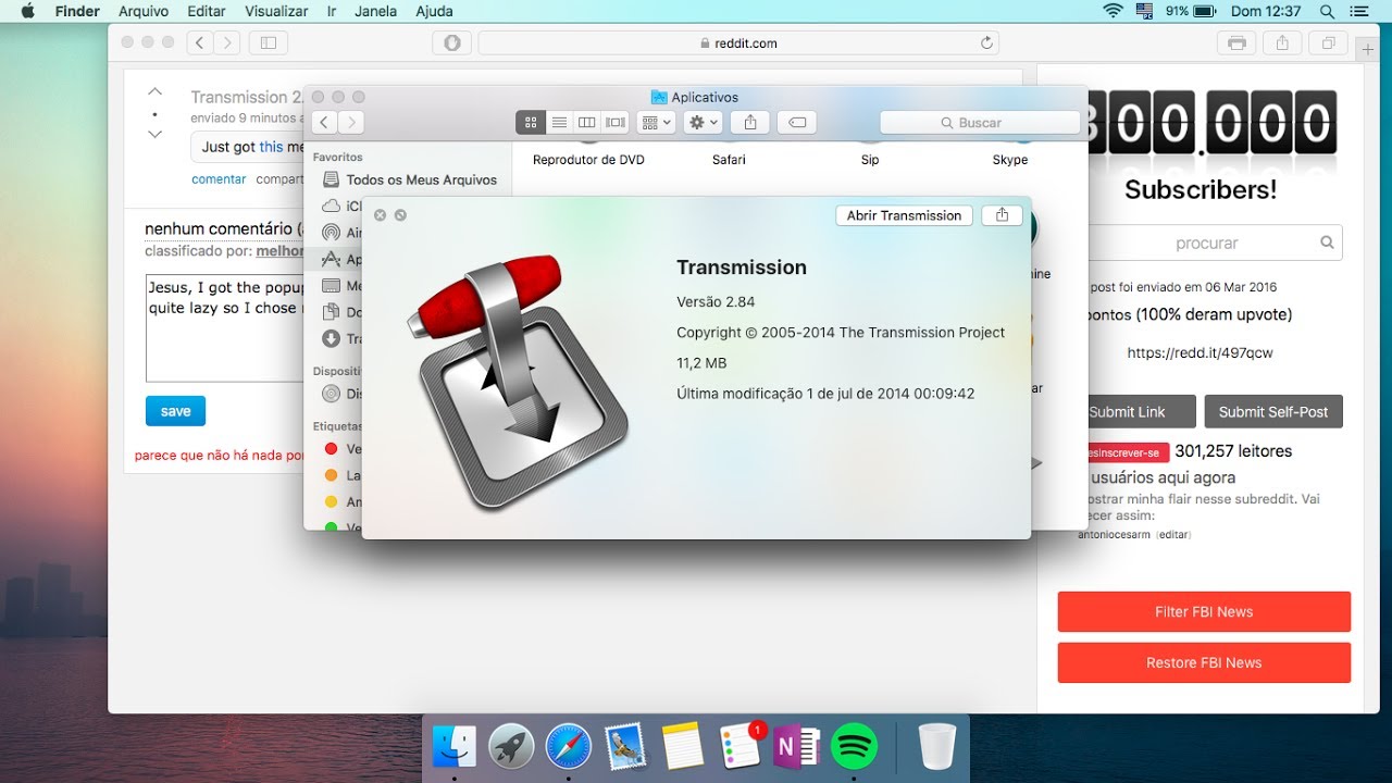Transmission torrent for mac